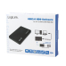 RACK extern LOGILINK, pt HDD/SSD, 2.5 inch, S-ATA, interfata PC USB 3.0, plastic, negru, UA0256 (timbru verde 0.8 lei) 