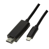 CABLU video LOGILINK, adaptor USB 3.1 Type-C (T) la HDMI (T), 3m, rezolutie maxima 4K UHD (3840 x 2160) la 60 Hz, negru, UA0330 (timbru verde 0.18 lei) CABLU video LOGILINK, adaptor USB 3.1 Type-C (T) la HDMI (T), 3m, rezolutie maxima 4K UHD (3840 x 2160) la 60 Hz, negru, UA0330 (timbru verde 0.18 lei)