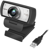 CAMERA WEB LOGILINK senzor. 1080p Full-HD cu rezolutie video 1920x1080; unghi vizualizare 120grade, pivotare 90grade, rotatie 180grade, microfon dual, cablu 1.6m, UA0377 (timbru verde 0.18 lei) 