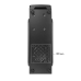 CARCASE Chieftec, Uni middle tower Black, 2xUSB3.2 Gen1, UC-03B-OP 