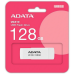MEMORIE USB 3.2 ADATA 128 GB, protectie slide laterala, carcasa plastic, alb, UC310-128G-RWH (timbru verde 0.03 lei) 