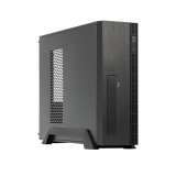 CARCASE Chieftec, Uni mini tower Black, M-ATX desktop, Slimline, sursa 450W, UE-02B-450BFX 
