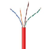 ROLA CABLU UTP GEMBIRD, Cat5e, 305m, Cupru-Aluminiu, Solid, AWG24, red, UPC-5004E-SOL-R ROLA CABLU UTP GEMBIRD, Cat5e, 305m, Cupru-Aluminiu, Solid, AWG24, red, UPC-5004E-SOL-R
