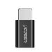 ADAPTOR Ugreen, US157, USB Type-C(T) to micro USB(M), negru 30391 (timbru verde 0.08 lei) - 6957303833917 