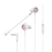 CASTI Edifier, cu fir, gaming, intraauriculare cu fir de legatura, utilizare multimedia, microfon pe casca, detasabil, conectare prin Jack 3.5mm, alb, GM3-SE-W, (timbru verde 0.18 lei) 