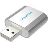 PLACI de SUNET Vention USB External Sound Card Silvery Metal Type, VAB-S13