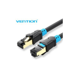 Patch cord SFTP Vention, Cat. 6, RJ-45 (T) la RJ-45 (T), 2m, , ecranat, 27AWG, cupru, negru, 