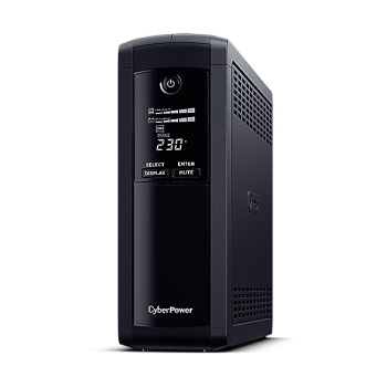 CyberPower UPS CYBER POWER Line Int. cu mgmt, LCD, tower, 1200VA/ 720W, AVR, 5 x skt Schuko, display LCD, 2 x baterie 12V/7Ah, Backup 1- 8 min, incarcare 8h, conector USB, port RS232, combo RJ45, GreenPower (En 