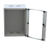 CABINET 19 LOGILINK  6U 540x450mm, fixare pe perete, Flatpack (dezasamblat), Light Grey, usa sticla cu blocare, otel 1.2mm, sarcina maxima 30Kg, W06F64G 