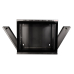 CABINET 19 LOGILINK  9U 540x550mm, fixare pe perete, Flatpack (dezasamblat), usa sticla cu blocare, otel 1.5mm, sarcina maxima 50Kg, W09A54B 