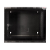 CABINET 19 LOGILINK 12U 540x550mm, fixare pe perete, Flatpack (dezasamblat), Black, usa sticla cu blocare, otel 1.5mm, sarcina maxima 50Kg, W12A54B 