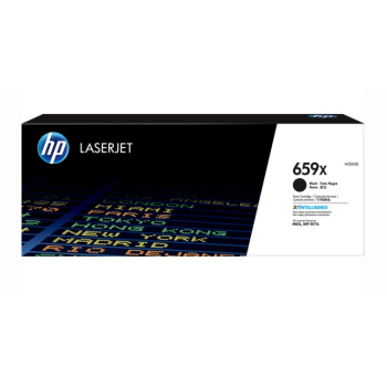 Toner Original HP Black, nr.659X, pentru Color LaserJet Enterprise M856|MFP M776 series, 34K, (timbru verde 1.2 lei) , W2010X 