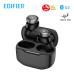 CASTI Edifier, wireless, intraauriculare - butoni, pt smartphone, microfon pe casca, conectare prin Bluetooth 5.3, ANC, IP55, USB-C, negru, W240TN-BK, (timbru verde 0.18 lei) 