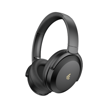 CASTI Edifier, wireless, standard, utilizare multimedia, smartphone, microfon pe casca, conectare prin Bluetooth 5.4, pliabile, ANC, USB-C, negru, 