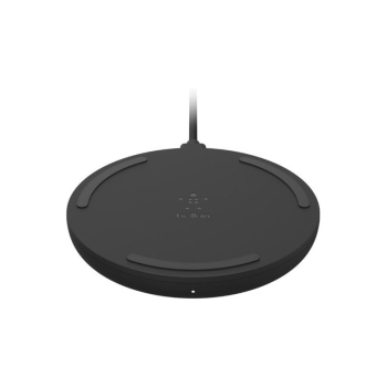 Belkin 10W WIRELESS CHARGING PAD/MICROUSBCABLE W/POWER SUPP BLACK WIA001VFBK