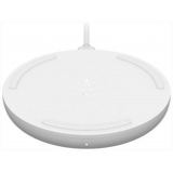 Belkin 10W Wireless Charging Pad + QC 3.0 Wall Charger + Cable - White