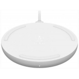 Accesoriu telefon Belkin 10W WIRELESS CHARGING PAD/MICROUSBCABLE W/POWER SUPP WHITE WIA001VFWH