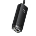 ADAPTOR RETEA Baseus Lite, USB 2.0 to RJ-45 10/100 Mbps Adapter, LED, negru WKQX000001 (timbru verde 0.18 lei) - 6932172606022 