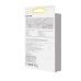 ADAPTOR RETEA Baseus Lite, USB 2.0 to RJ-45 Gigabit LAN Adapter, LED, alb WKQX000102 (timbru verde 0.18 lei) - 6932172606060 