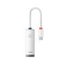 Cablu Adaptor Baseus Lite Type-C la RJ45, alb WKQX000202