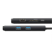 DOCKING Station Baseus Lite, conectare PC USB Type-C, USB 3.0 x 2, USB Type C x 1 PD, HDMI x 1/4K/30Hz, card reader SD/microSD, negru WKQX050101 (timbru verde 0.18 lei) - 6932172606343 