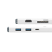 Docking Station Dock. Station Baseus Lite CD inclus, alb WKQX050102