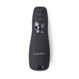 PRESENTER GEMBIRD , wireless | laser 2.4 GHz, max. 10 m, alimentare baterii AAA x2, negru, WP-L-02 (include TV 0.15lei) (timbru verde 0.18 lei) 