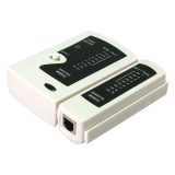 TESTER CABLU RETEA LOGILINK, pt. cablu UTP, FTP, conector RJ45, RJ11, RJ12, WZ0010 (timbru verde 0.8 lei) 