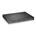 ZYXEL XGS1930-52HP-EU0101F Zyxel XGS1930-52HP 48-port GbE L2+ PoE 802.3at 375W Switch, 4x 10GbE SFP+ ports