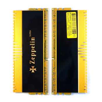 Memorie DDR Zeppelin DDR3 Gaming 16GB frecventa 1600 Mhz (kit 2x 8GB) dual channel kit, radiator, (retail) ZE-DDR3-16G1600-RD-GM-KIT 
