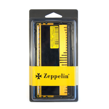 Memorie DDR Zeppelin DDR3 Gaming 8GB frecventa 1600 MHz, 1 modul, radiator, retail ZE-DDR3-8G1600-RD-GM 