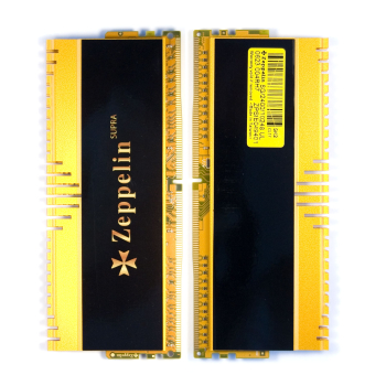Memorie DDR Zeppelin DDR4 Gaming 16GB frecventa 2400 Mhz (kit 2x 8GB) dual channel kit, radiator, (retail) ZE-DDR4-16G2400-RD-GM-KIT 