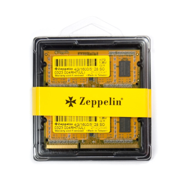 SODIMM Zeppelin, DDR3/1600 8GB (kit 2 x 4GB) low voltage, retail ZE-SD3-8G1600V1.35-KIT 