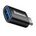 Cablu Adaptor Baseus Ingenuity Mini OTG, negru ZJJQ000001