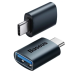 ADAPTOR Baseus Ingenuity Series Mini OTG, USB Type-C (T) to USB 3.1 (M), corp metalic, albastru ZJJQ000003 (timbru verde 0.18 lei) - 6932172605650 