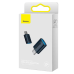 ADAPTOR Baseus Ingenuity Series Mini OTG, USB Type-C (T) to USB 3.1 (M), corp metalic, albastru ZJJQ000003 (timbru verde 0.18 lei) - 6932172605650 