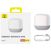 BOXA Baseus AeQur V2, wireless, 14 ore durata baterie, suporta pairing stereo cu alta boxa Baseus AeQur, alb, A20050500211-00 (timbru verde 2.00 lei) - 6932172634643 