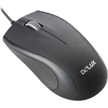 Mouse Delux 136BU optic 3 butoane 800dpi black DLM-136BU