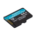 Card memorie Kingston 64GB MSDXC CANVAS GO PLUS 170R/A2 U3 V30 SINGLE PACK W/O ADPTR SDCG3/64GBSP