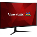MONITOR ViewSonic 32 inch, Gaming, VA, Full HD (1920 x 1080), curbat, 300 cd/mp, 1 ms, HDMI x 2 | DisplayPort, VX3219-PC-MHD (timbru verde 7 lei)   