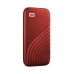 Western Digital SSD Extern WD My Passport, 2TB, Rosu, US WDBAGF0020BRD-WESN
