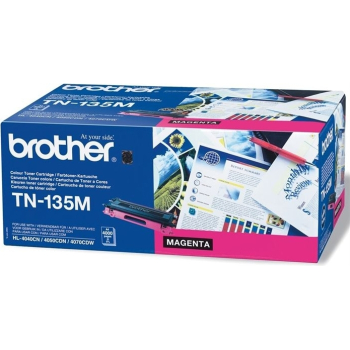 Cartus Toner Brother TN135M Magenta 4000 Pagini for DCP-9040CN, DCP-9042CDN, DCP-9045CDN, HL-4040CN, HL-4050CDN, HL-4070CDW, MFC-9440CN, MFC-9450CDN, MFC-9840CDW
