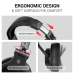 Casca OneOdio cu fir detasabil, tip over ear, utilizare profesionala, DJ, multimedia, conectare prin Jack 3.5 mm | Jack 6.35 mm, difuzor 40 mm, impedanta 32 Ohm, negru, A71M-Black (timbru verde 0.8l