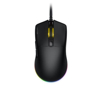Mouse cu fir Hator Pulsar 3, negru
