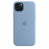 Apple IPHONE 15 PLUS SILICONE CASE/WITH MAGSAFE - WINTER BLUE MT193ZM/A