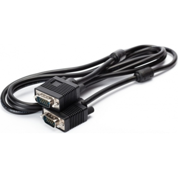 CABLU video SPACER, VGA (T) la VGA (T), 1.8m, cupru, ecranat, negru, SPC-VGA-6 (timbru verde 0.8 lei) 