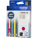 Cartus Cerneala Brother LC-525XLM - High Yield Magenta (~1300 pag) DCPJ100/DCPJ105/MFCJ200