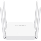 ROUTER MERCUSYS wireless 1200Mbps, 2 porturi LAN 10/100 Mbps, 1 x WAN 10/100 Mbps, 4 x antene externe, Dual Band AC1200 AC10 (timbru verde 0.8 lei) AC10-MERCUSYS