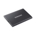 SSD Extern Samsung T7, 2TB, Titan Gray, MU-PC2T0T/WW