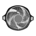 Cooler procesor Cooler Arctic Alpine 23 CO, compatibil skt AMD, racire cu aer, ventilator 90 mm, 2700 rpm, ACALP00036A (timbru verde 2.00 lei) 